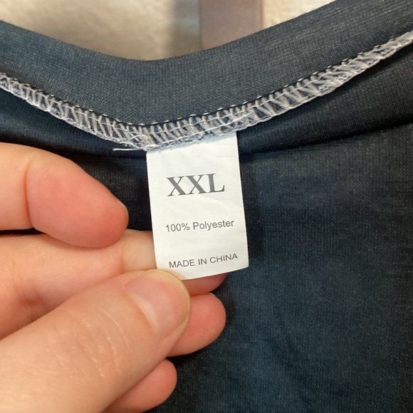 HP 10/15/25!! Fall Football and Halloween Graphic Print Long Sleeve Shirt - Picture 8 of 9